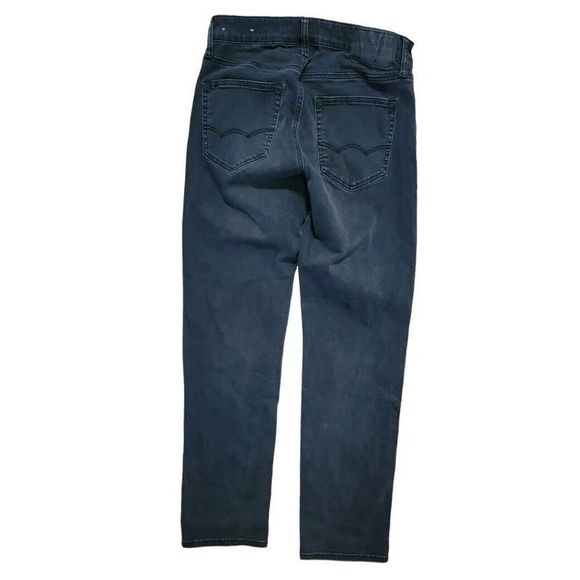 American Eagle Mens Jeans Size 29x30 Original Straight Black - Picture 2 of 3